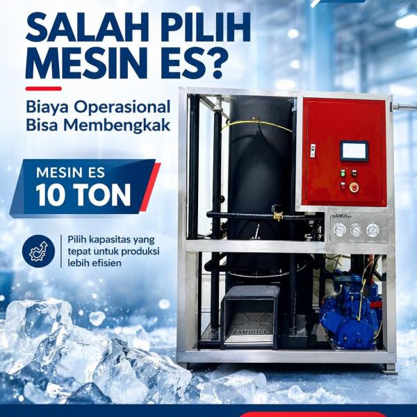 Kesalahan Memilih Mesin Es Batu yang Bisa Membebani Biaya Operasional Bisniss